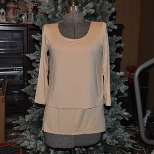 2/$10 JOAN RIVERS see measurements Tiered Hi-Lo Top MUST BUNDLE FOR THIS PRICE
